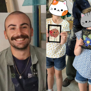 STAGE DE MOSAÏQUE pour enfants & ados avec Victor Simoneau - 2h