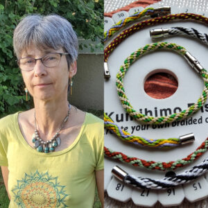 STAGE DECOUVERTE DE LA BRODERIE QUMIHIMO (tissage japonais) avec Valérie Brissaud - 3h30